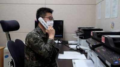 朝鲜不接韩国电话满1个月 未来恐长期失联