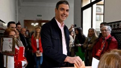 西班牙大选前哨战 右翼翻盘  左派首相桑切斯受挫