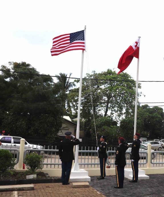 美国在汤加开设大使馆 扩大在太平洋势力