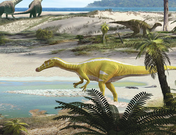 西班牙东部发现新品种肉食恐龙骨骼　追溯白垩纪、头部貌似鳄鱼