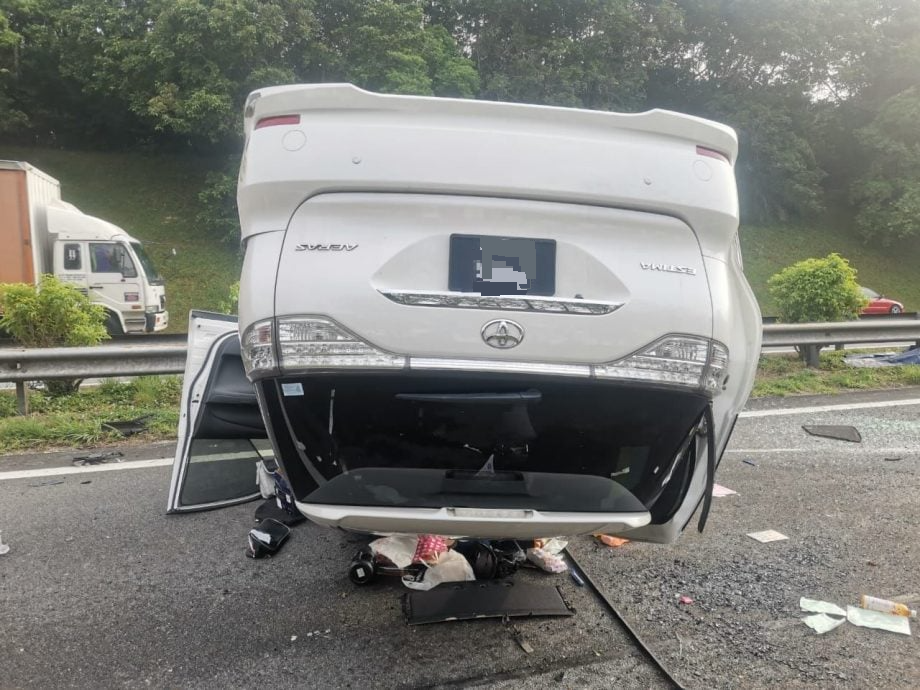 （古城第七版主文）新加坡游客清早开车北上云顶车祸，一本地男子惨死