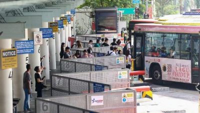 兀兰关卡自动通关提升效率 高峰期每小时多千名巴士乘客出境