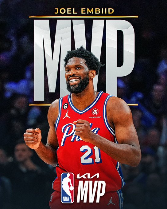 NBA| 力压约科奇 字母哥  恩比德首膺常规赛MVP