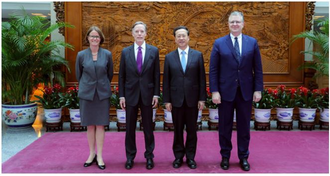 中美外交官在北京进行了“坦诚”、“富成效”会谈 未提人权