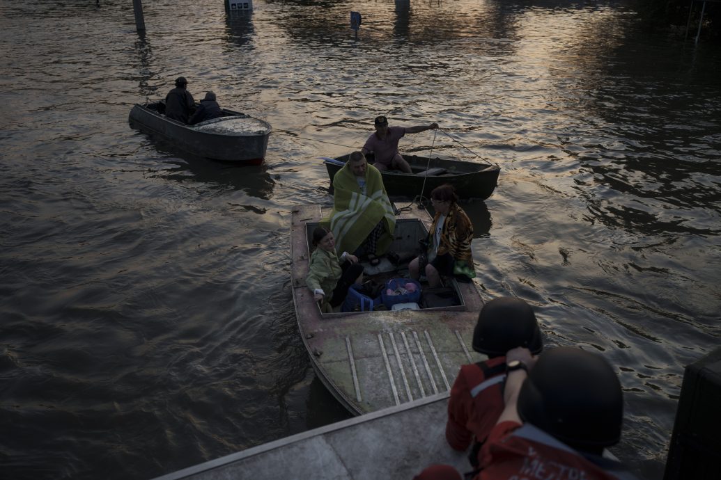 乌克兰估计洪水7日到顶 逾4万人面临威胁