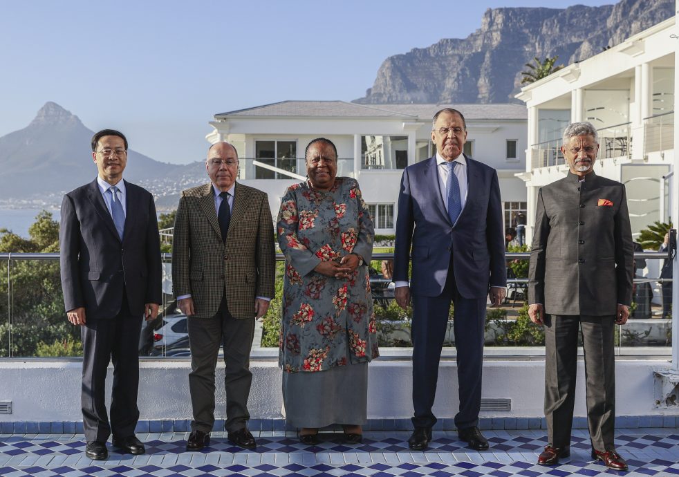南非：金砖五国峰会将在约翰内斯堡举行