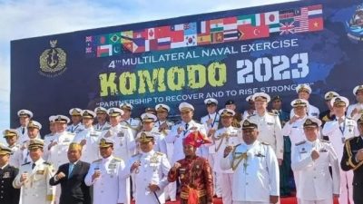 印尼举行多边海上演练  中美派军舰参加