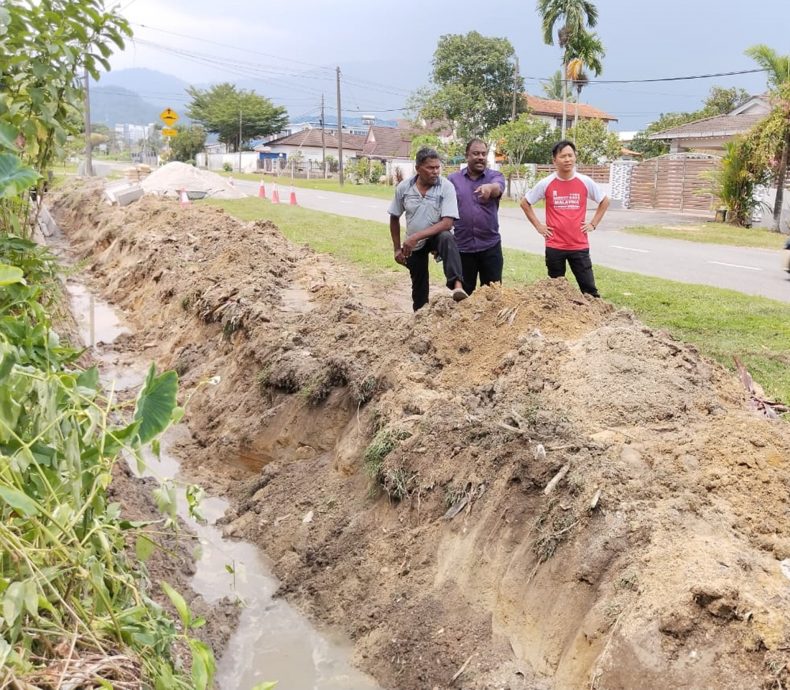 后廊政府花园住宅区 获拨2万重建排水沟