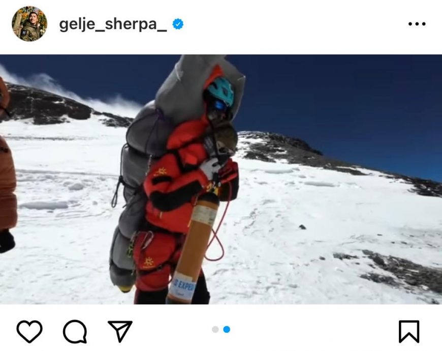 大马登山客受困珠穆朗玛峰“死亡地带”获救
