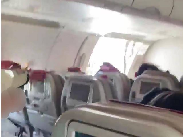 擅自打开降落中客机机门男子　被韩检方起诉