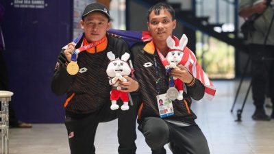 柬埔寨残障东运|卫冕男400公尺自由泳S10级赛  弗拉伊登夺大马第一金