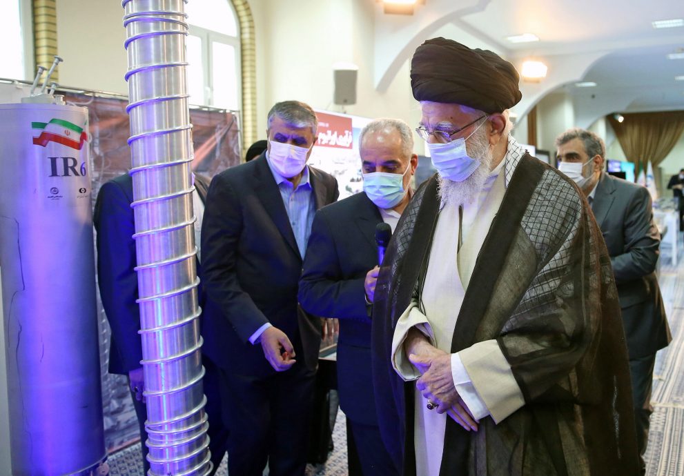 看世界／伊朗称因宗教拒拥核武 哈梅内伊：否则西方将无力阻止