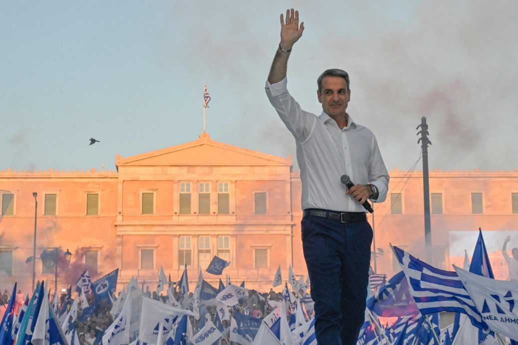 看世界／希腊大选第二轮投票　执政新民主党有望胜出 