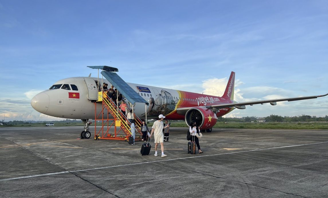 突发技术性问题 越捷航空转降菲律宾