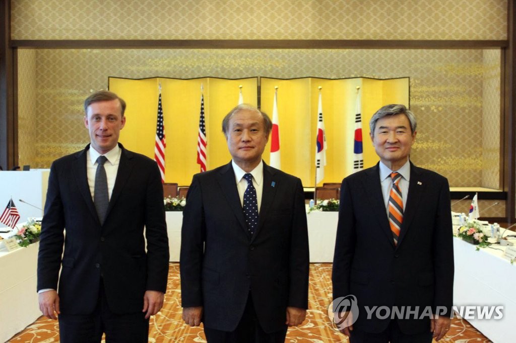 美日韩国安顾问会谈　强调维护台海和平稳定