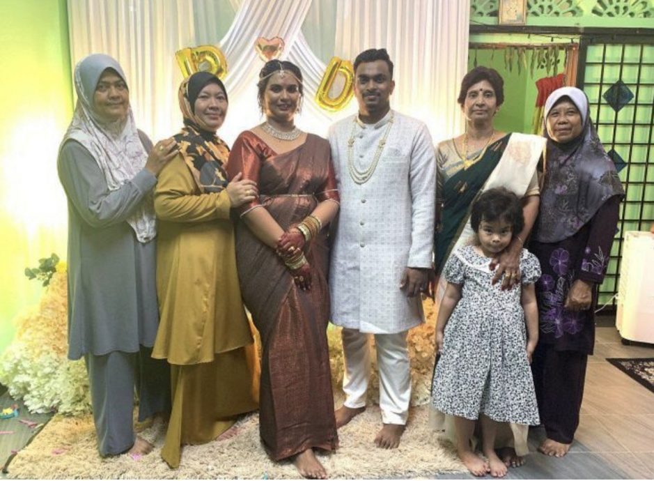 视频|印裔女子结婚巫裔邻居帮张罗 “我们认识17年感情像家人”