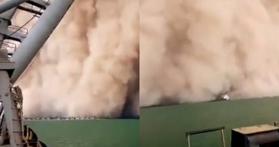 视频 | 超巨大沙尘暴席卷埃及 酿1死5伤 吞噬苏伊士运河画面曝光