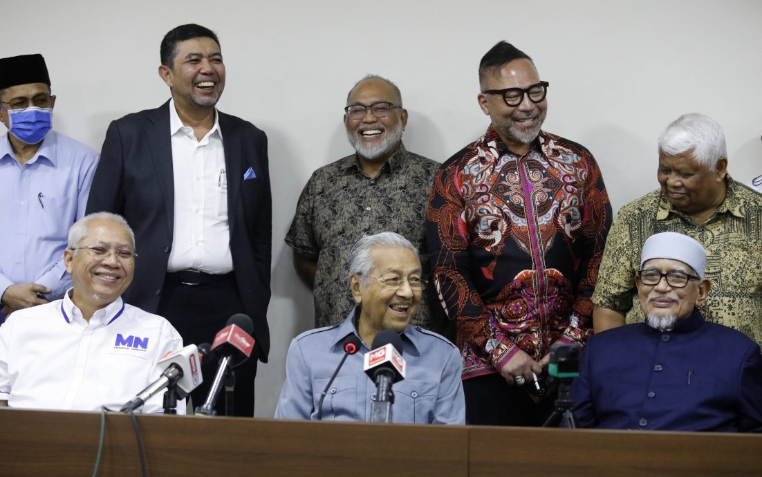 选举合作解决马来人问题 马哈迪:须在政府中掌控影响力