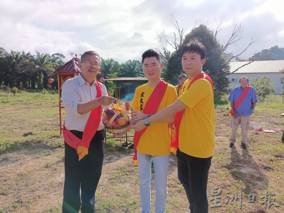 高岛利贡再也玄天宫 新庙动土邀周世扬主持