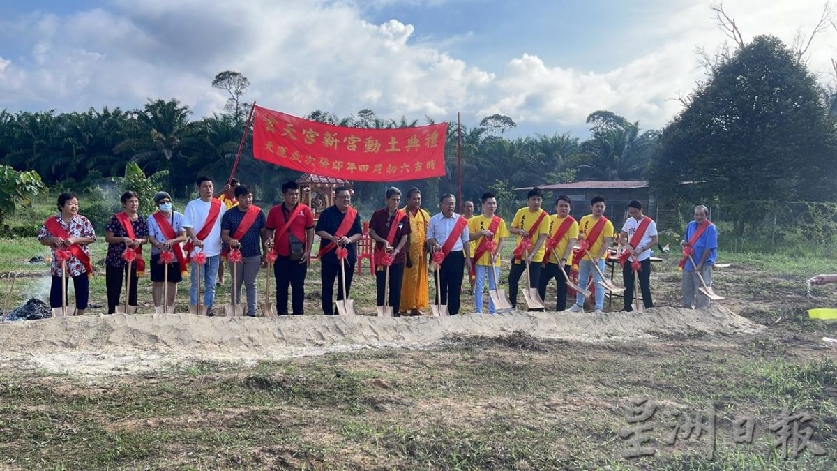 高岛利贡再也玄天宫 新庙动土邀周世扬主持