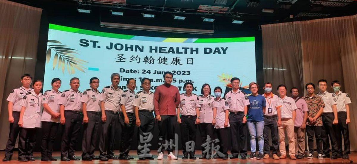柯梦磊：社区繁荣发展基石 圣约翰日关注健康