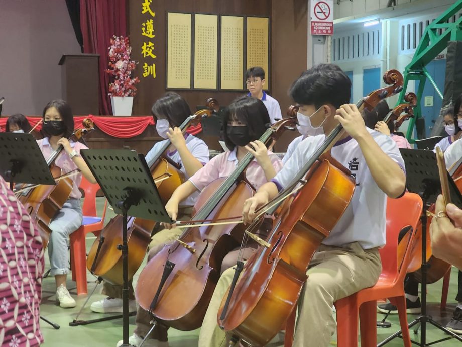 （古城第五版主文）五校管弦乐团音乐交流会，学生满载而归