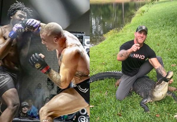 MMA选手在小学大战“3公尺长巨鳄”　人兽肉搏吸200人围观尖叫