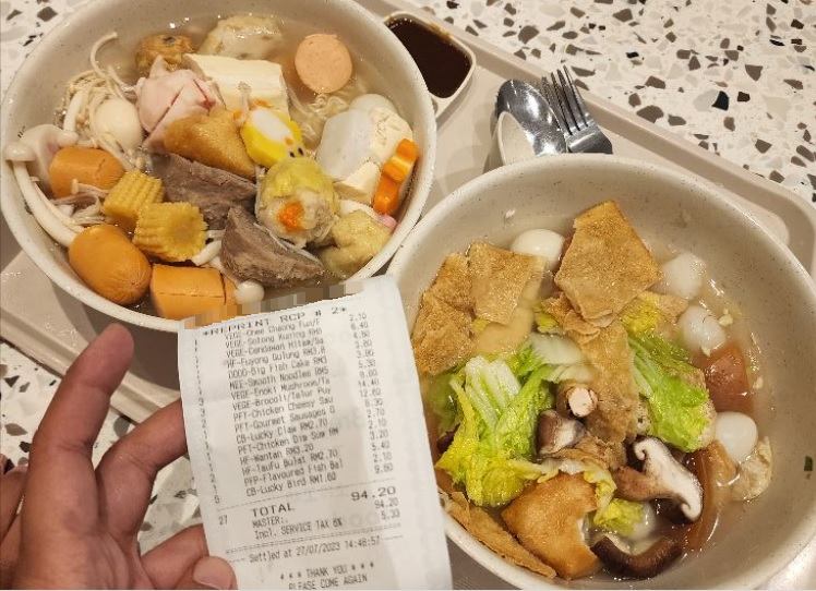  27件酿豆腐RM94.20  女子心痛：以为酿豆腐便宜拿多多