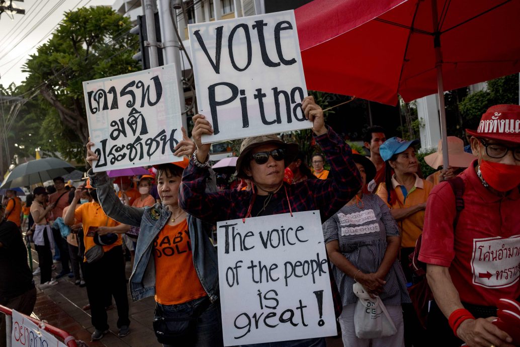 头)泰国会19日举行新一轮投票 皮塔距离相位愈来愈远