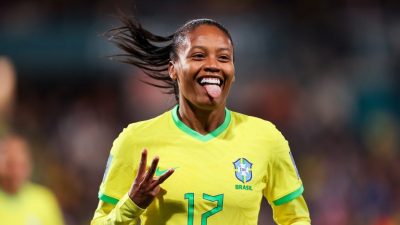 女足世界杯| 博尔热斯上演首个帽子戏法  巴西4球狂胜巴拿马