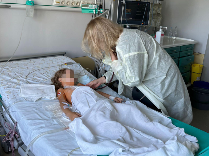 战火下的重生！乌克兰基辅6岁女童 成功接受心脏移植