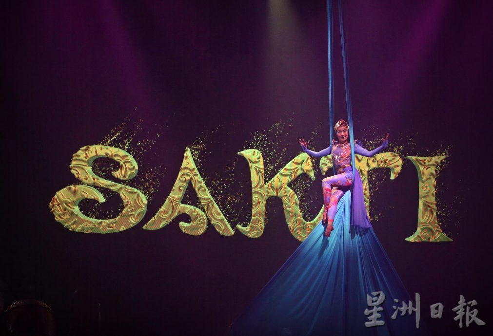 打击乐空中舞韵合一 《SAKTI》创意演绎马来传说