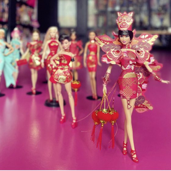 杨建 #flushablefashion／“可冲走”的Barbie时装？