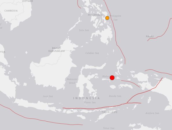 深度仅10公里！印尼发生5.6级地震 100分钟内有15次余震