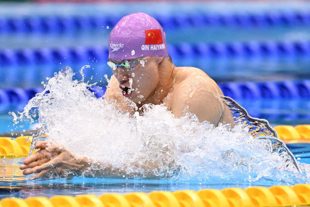 福冈世界水上运动锦标赛| 男子800公尺自由泳  丘浩延刷全国纪录