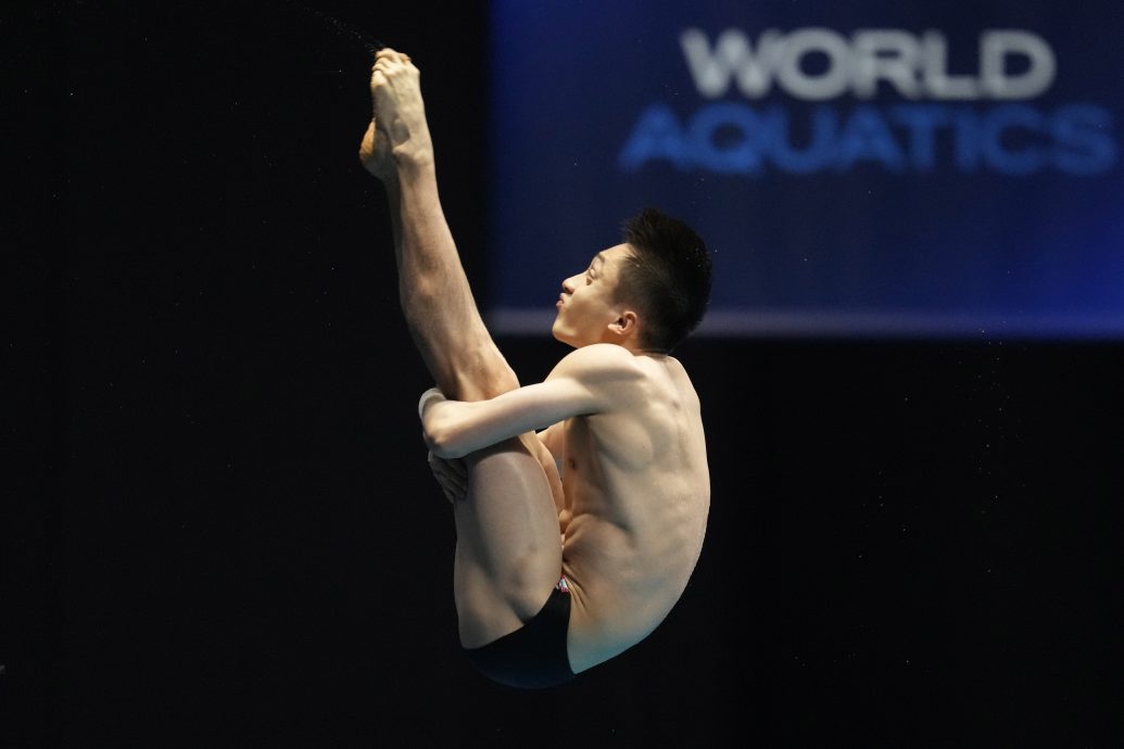 福冈世界水上运动锦标赛| 男子个人10公尺跳台  贝特兰惊喜夺奥运资格