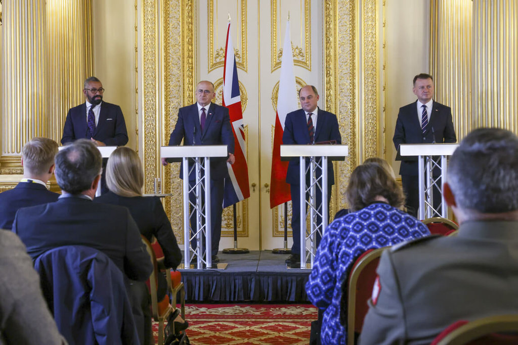 英国波兰战略伙伴宣言 重申台海和平稳定重要性