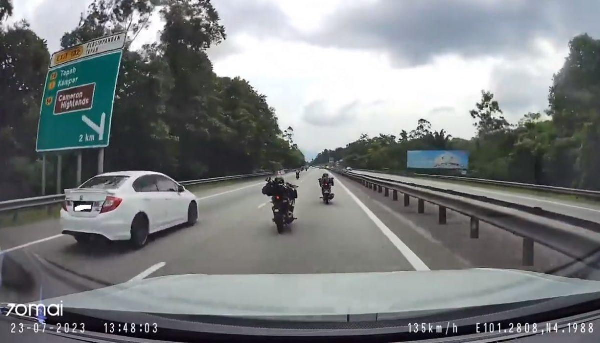  视频|又有“超人”大道飙摩托  逾时速130公里危驾遭网轰 