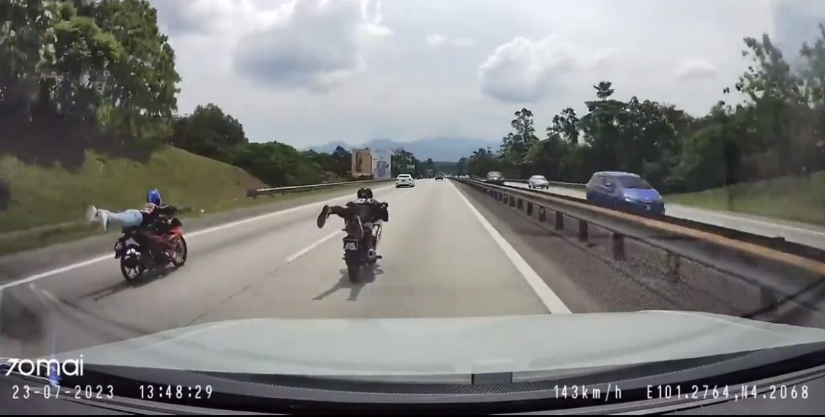  视频|又有“超人”大道飙摩托  逾时速130公里危驾遭网轰 