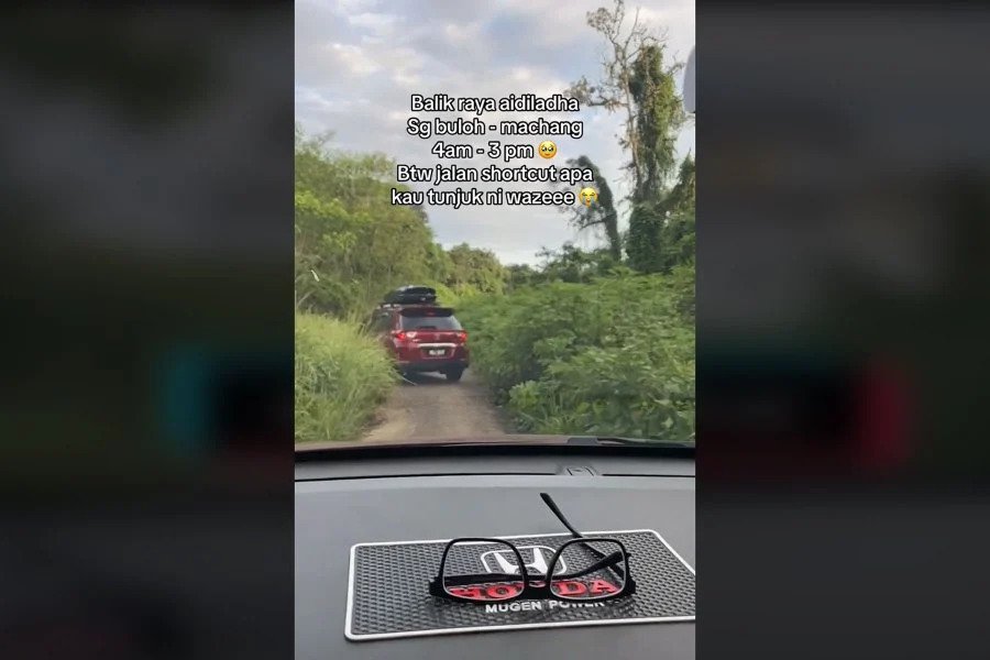 视频|回乡走捷径被带进森林 女子：“Waze带我去冒险”