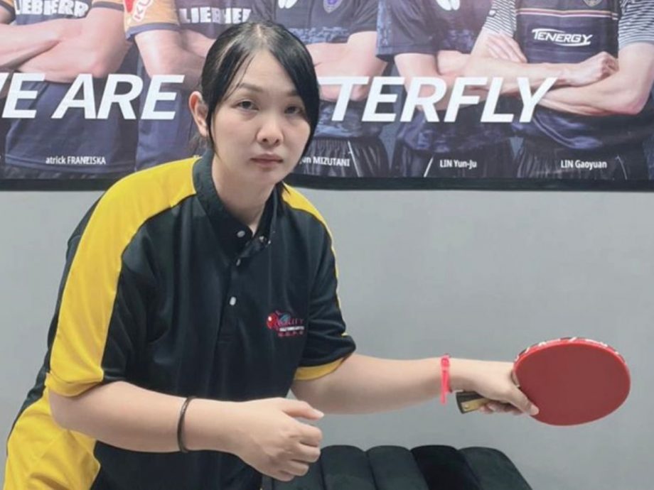 青团运拉律峇登县会 11.11办青年团运杯乒乓赛