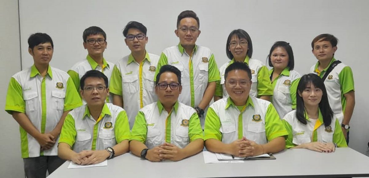 青团运拉律峇登县会 11.11办青年团运杯乒乓赛