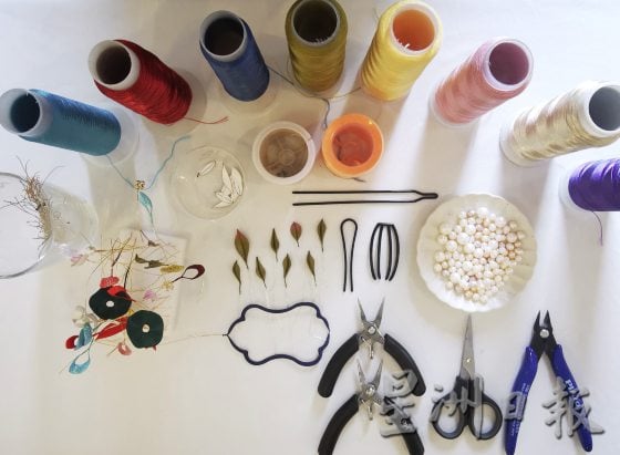 东西／缠花，集剪纸、编织与刺绣于一体的民间工艺