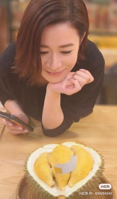 佘诗曼自称Durian Lover  狂吃6品种最爱的是...