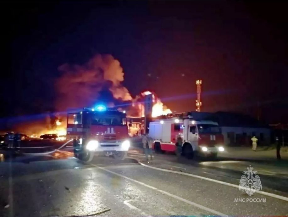 俄罗斯达吉斯坦油站火警爆炸 酿25死逾60人伤