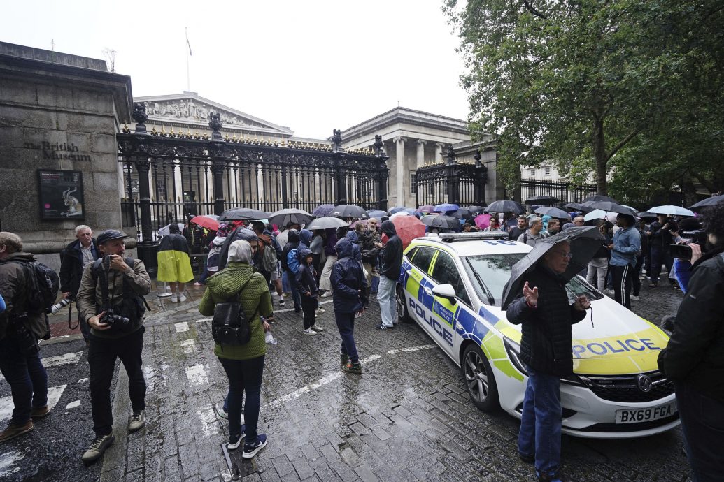 大英博物馆发生斩人案　一名男子被刺伤　警拘一男疑犯