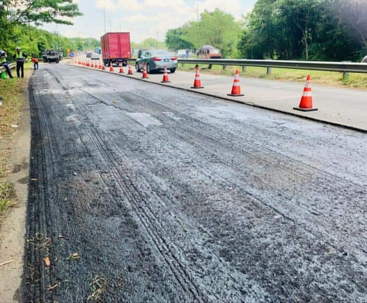 **已签发**柔：翁哈菲兹视察士姑来金山园道路，重铺工程将分阶段进行至10月