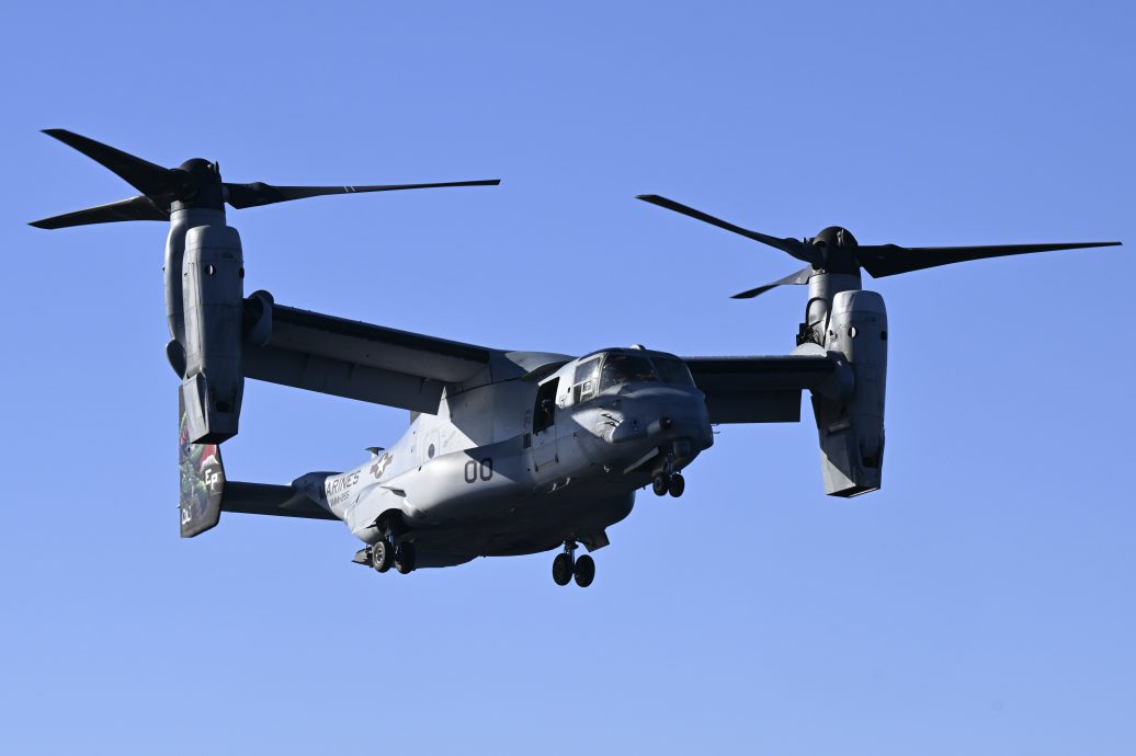 看世界／演练失事！美V-22鱼鹰式直升机坠毁西澳 机上20名陆战队员