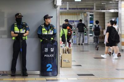 网上现模仿城南斩人案威胁贴文　韩警赴多个地铁站戒备