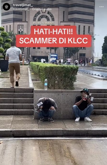  网揭KLCC一带“拍照党”横行 一张照片收费RM10至RM30